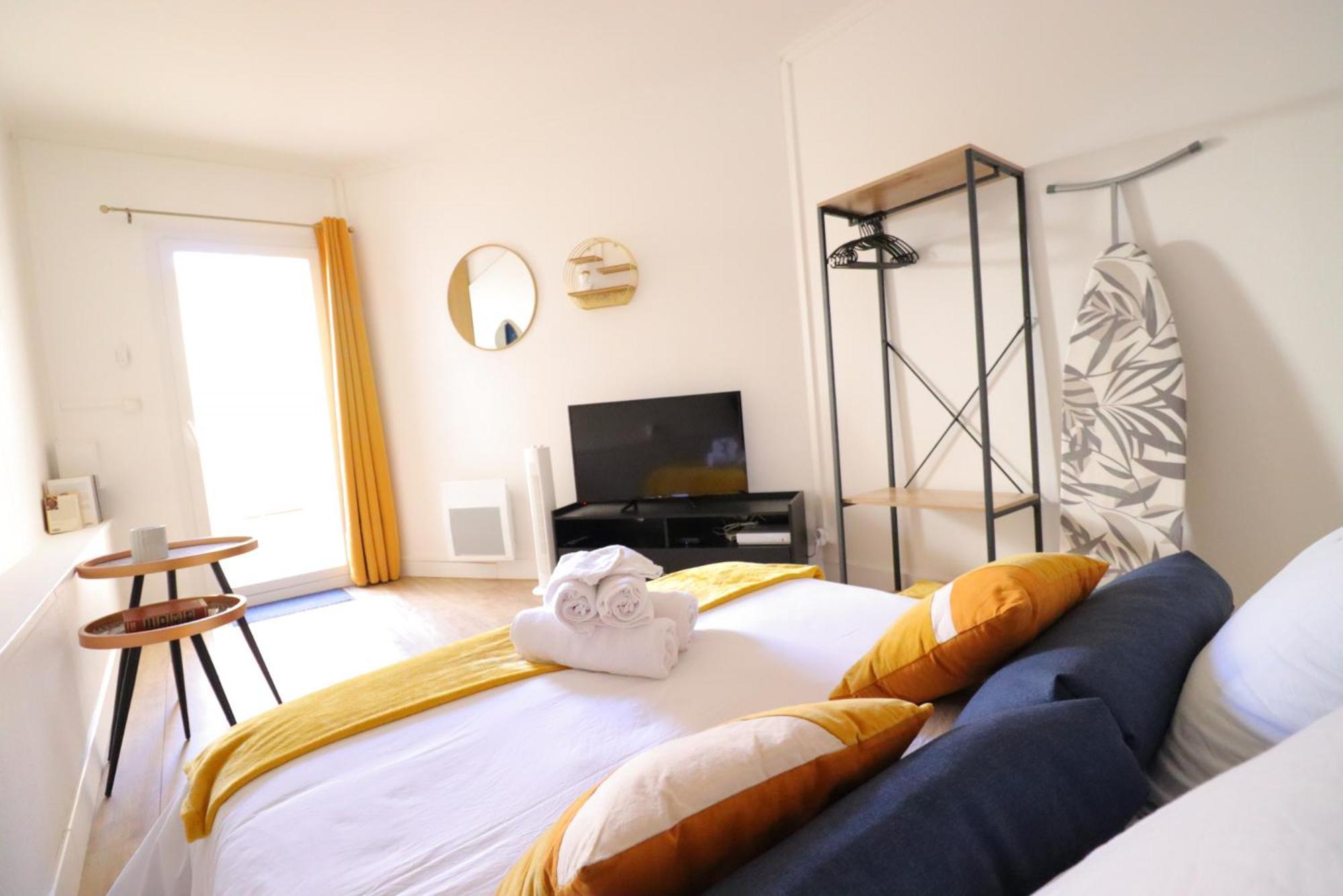 Le Neo - Studio Chic Avec Sa Cour Privative Et Fibre Bergerac Phòng bức ảnh