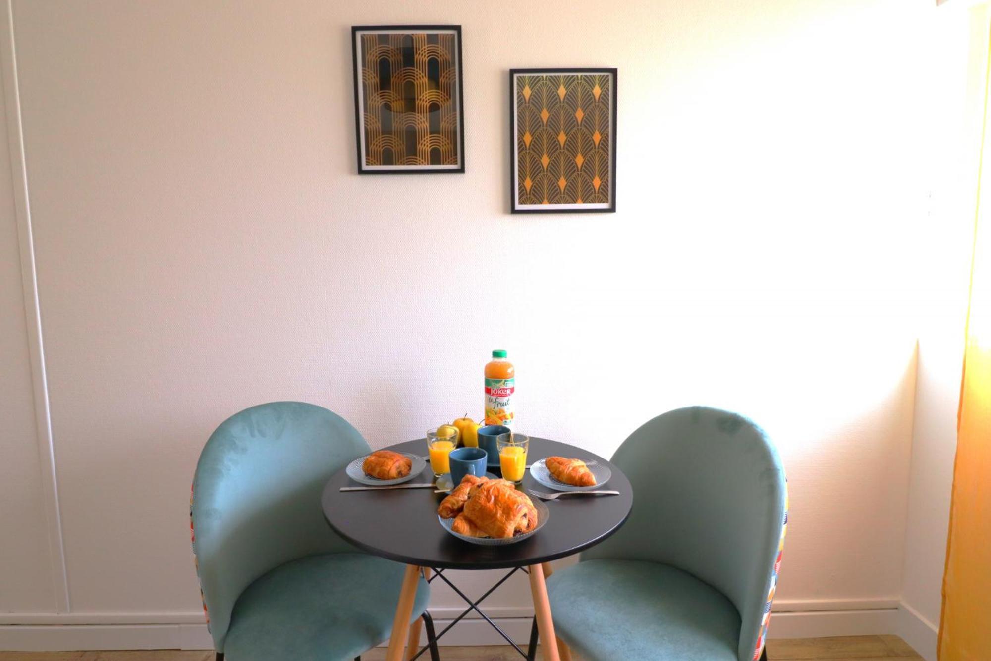 Le Neo - Studio Chic Avec Sa Cour Privative Et Fibre Bergerac Phòng bức ảnh