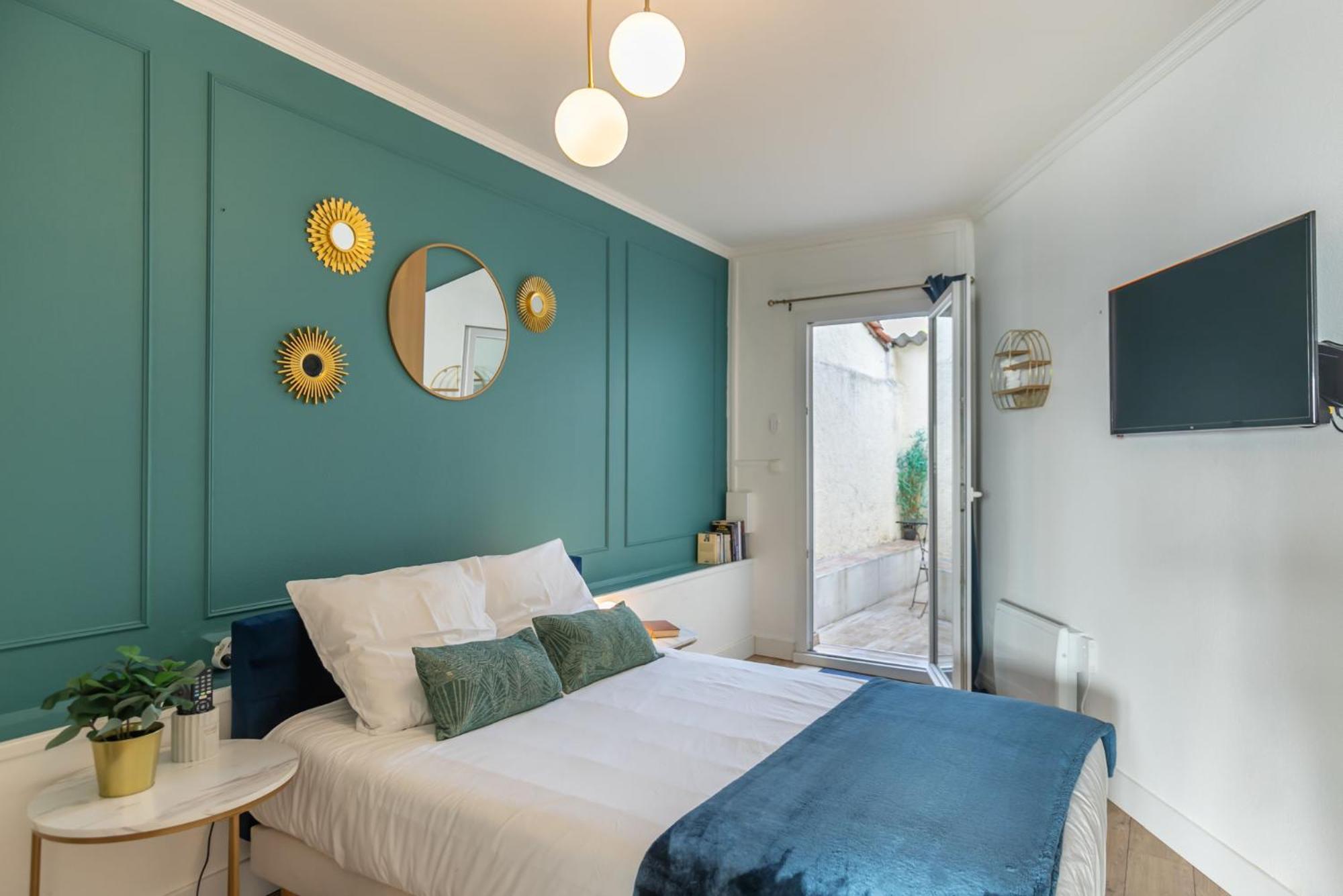 Le Neo - Studio Chic Avec Sa Cour Privative Et Fibre Bergerac Ngoại thất bức ảnh